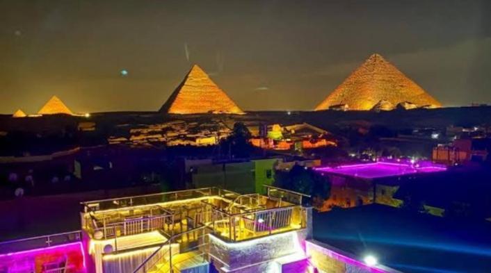 Topaz Pyramids View Inn Kafret el-Gabal Екстериор снимка