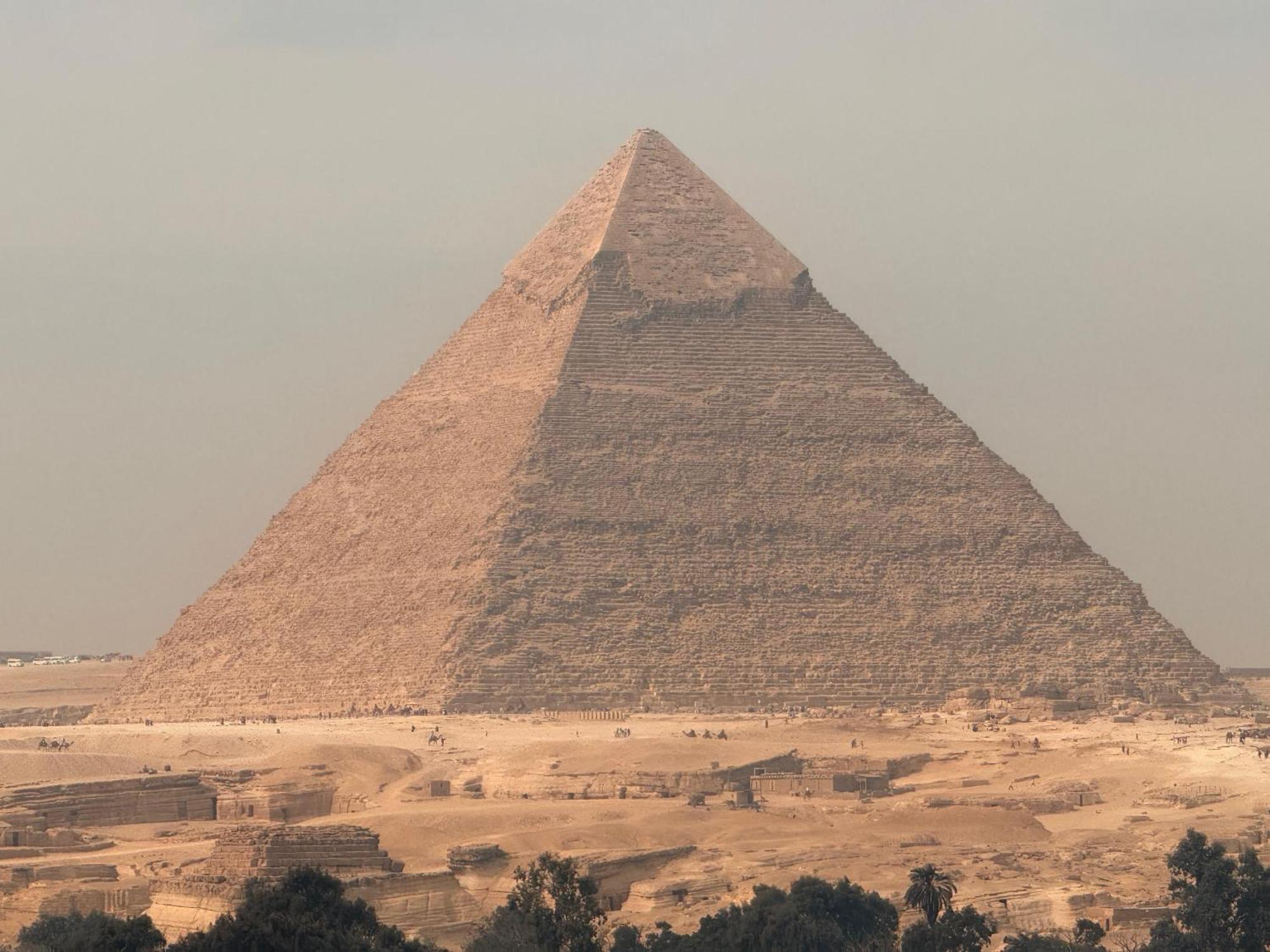 Topaz Pyramids View Inn Kafret el-Gabal Екстериор снимка